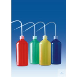 Spray bottle coloured, PE-LD, blue, 1000 ml