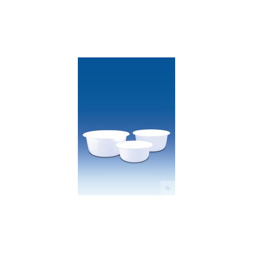 Schüssel, PP, weiß, rund, Ø 280 mm, 4,3 l