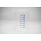 Griffin beaker, PP, raised blue embossed scale, 150 ml