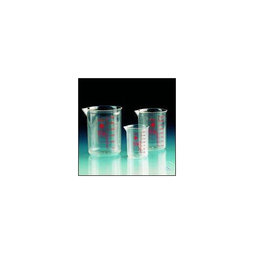 Griffinbecher, PMP, gedruckte rote Skala, 400 ml