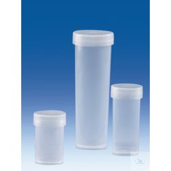 Sample container, PP, with snap-on lid, PE-LD, 5 ml
