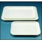 Instrument tray, MF, white, flat shape, 190 x 150 x 17 mm