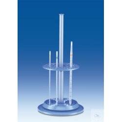 Pipette stand, PP, for 94 pipettes
