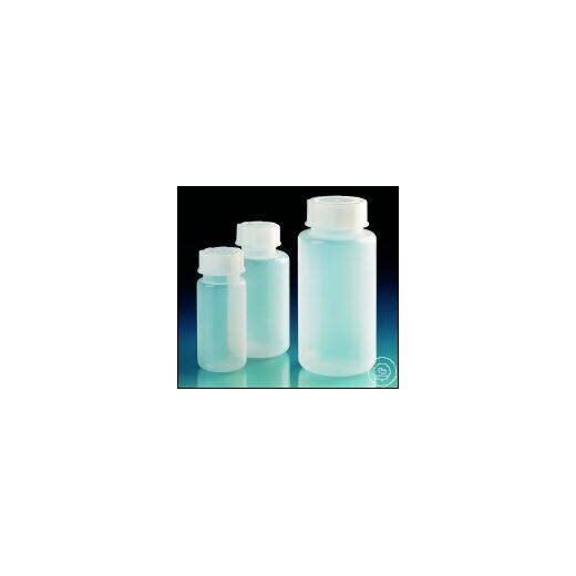 Weithalsflasche, PE-LD, mit Schraubkappe, PP, 250 ml
