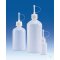 Dropper bottle, PE-LD, GL 25, with dropper cap, PE-HD, 500 ml