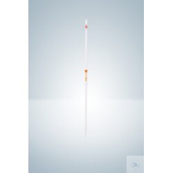 Graduated bulb pipette, class B, brown, 5:0.023 ml
