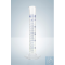 Graduated measuring cylinder DURAN®, Cl.A USP, blue grad., 25:0.5 ml, H 170 mm