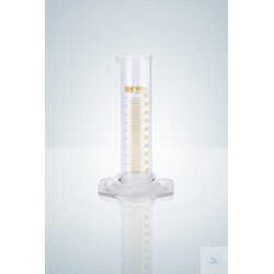 Messzylinder DURAN®, Kl. B, braun grad., niedere...