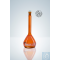 Volumetric flask DURAN®, cl. A, amber glass, 5:0.025 ml, NS 7/16, H 70 mm