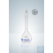 Volumetric flask DURAN®, cl. A, blue grad., 50:0.06, ml NS 12/21, H 140 mm