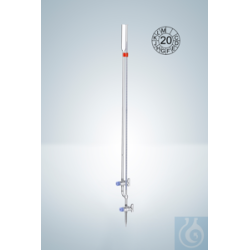 Mikrobürette DURAN®, Kl. AS, blau grad., 10:0,02 ml