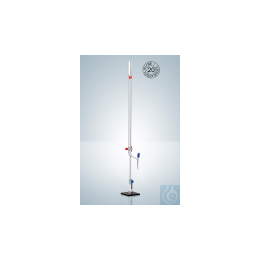 Mikrobürette DURAN®, Kl. AS, blau grad., 10:0,02 ml