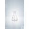 Erlenmeyer flask, white graduated, narrow neck, NS 19/26, 50 ml, height 85 mm