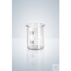 Beakers, low form, white graduated, 100 ml, with...