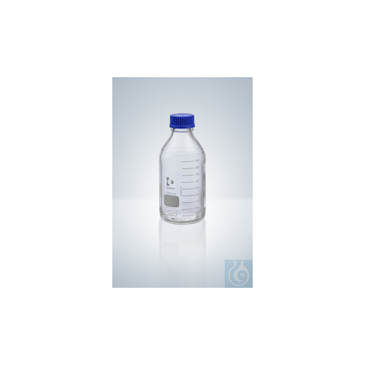 Laboratory bottle DURAN®, GL 45, 250 ml, height 143 mm, ø 70 mm