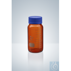 Laboratory bottle DURAN®, amber glass, 500 ml, height...
