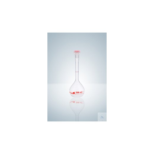 Volumetric flasks, cl. A, PMP, 50 ml, NS 10/19, highly transparent