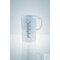 Measuring jug, PP, blue grad. scale, 250 ml, highly transparent