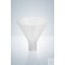 Pulvertrichter, PP, transparent, Ø 120 mm, Auslauf 26 mm, Höhe 85 mm
