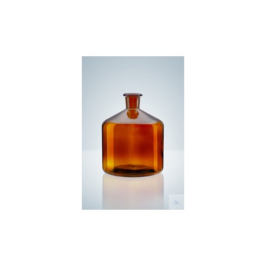 Burette bottle for titration apparatus, 2000 ml, NS 29/32, amber glass
