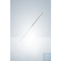 Pasteur pipettes, glass, tip 100 mm, length 230 mm