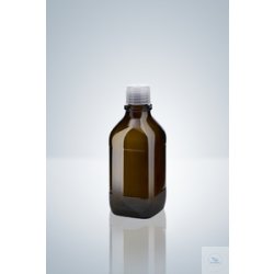 Amber glass bottle, 500 ml, for opus®, ceramus®...