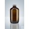 Amber glass bottle, 2500 ml, for opus®, ceramus® & solarus®