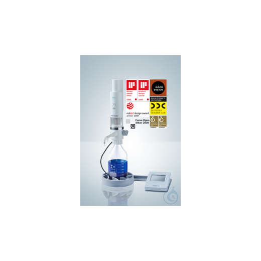 opus® dispenser , 20 ml, 100-240 Volt; EU, US, UK Stecker