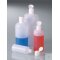 Round bottle with flip-top closure, HDPE, 100 ml