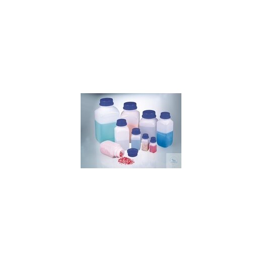 Wide neck chemical bottle, UN, HDPE, 250ml, m.V.