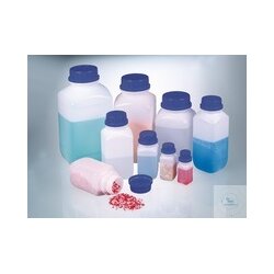 Weithals-Chemikalienflasche, UN, HDPE, 500ml, m.V.