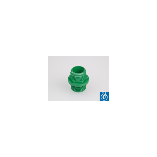 Gewindeadapter 3/4auß.-konisches R3/4 auß., grün