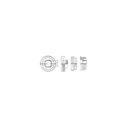 Thread adapter Tri-Sure coarse thread outside - 3/4inside