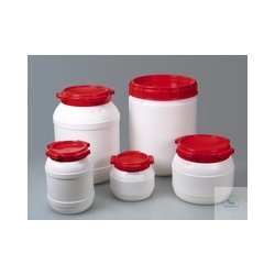 Disposal container, wide neck, HDPE, UN, 3,5 l,m.V.