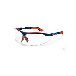 Schutzbrille Sport, blau/orange