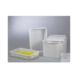 Allzweck-Lagerbehälter,weiß,LxBxH660x450...