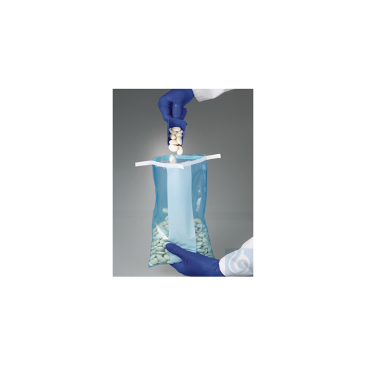 Probenbeutel SteriBag Blue, 1650ml, 305x178mm