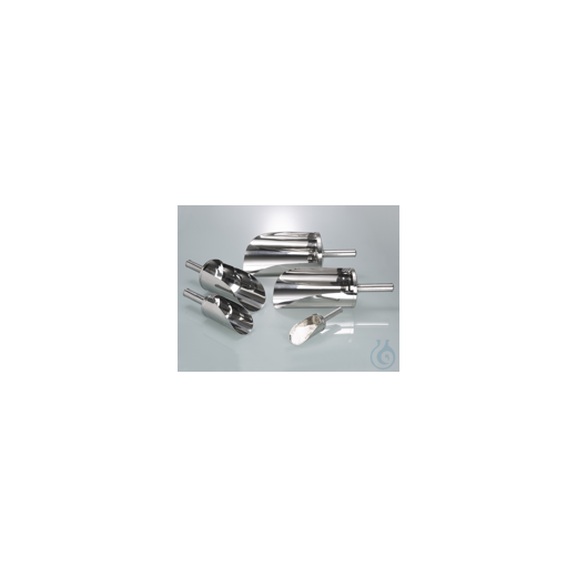 Schaufel Edelstahl, V2A, Inhalt 1500 ml, Ø 120 mm