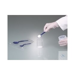 Detectable spoon, blue, PS, sterile, 2.5 ml