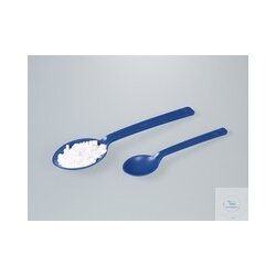Spoon for food, blue, PS, sterile, 2.5 ml