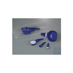 Measuring spoon 5.0 ml, PS, blue detectable, sterile
