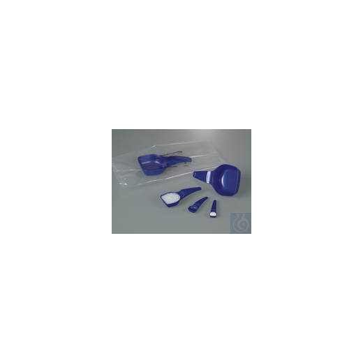 Measuring spoon 10 ml, PS, blue detectable, sterile