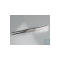 Tweezers stainless steel blunt, straight pattern, 105 mm