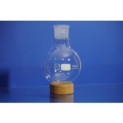 Rundkolben, Duranglas, Lenz, NS45/40, round bottomed flask