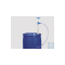 PP barrel pump with discharge hose and tap, 100 cm