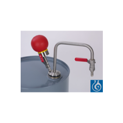 Solvent pump manual operation, 60 cm, 2fine thread