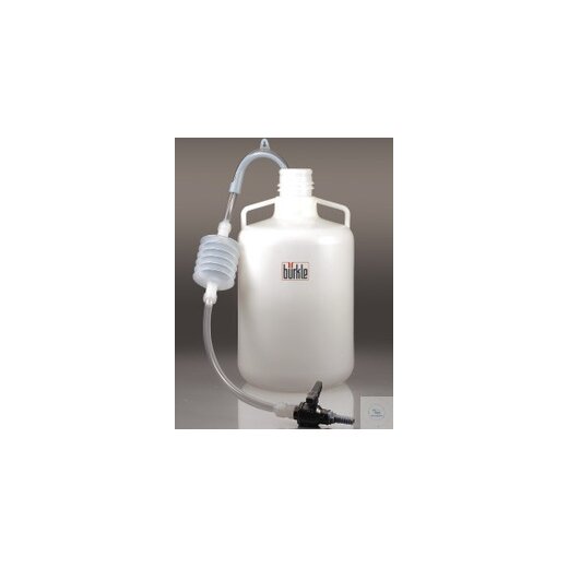 Saugheber mit Kugelhahn, LDPE/PVC, 100 cm, 9 l/min