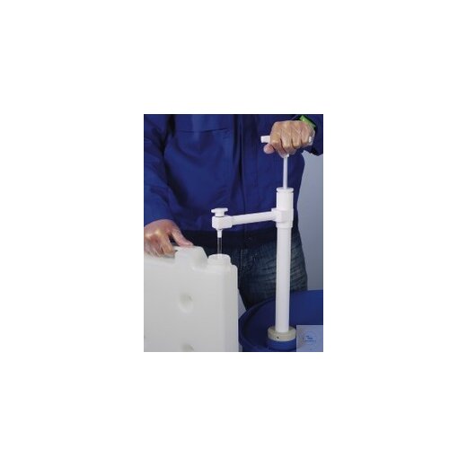 Fasspumpe Ultrarein PTFE mit Auslaufbogen, 60 cm