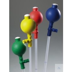 Safety pipetting ball, red, pipettes up to 100 ml