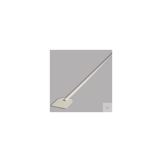 Stirring paddle, PP, LxW 155x130 mm, total length 117 cm